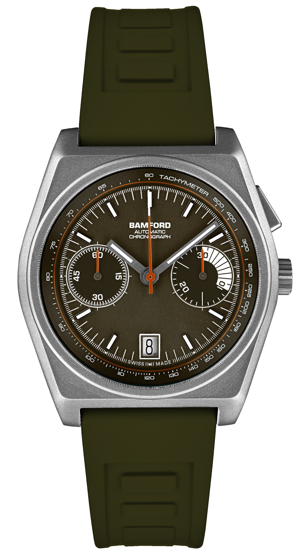 Bamford Titanium B347 - Brown/Flame Orange | Bamford London