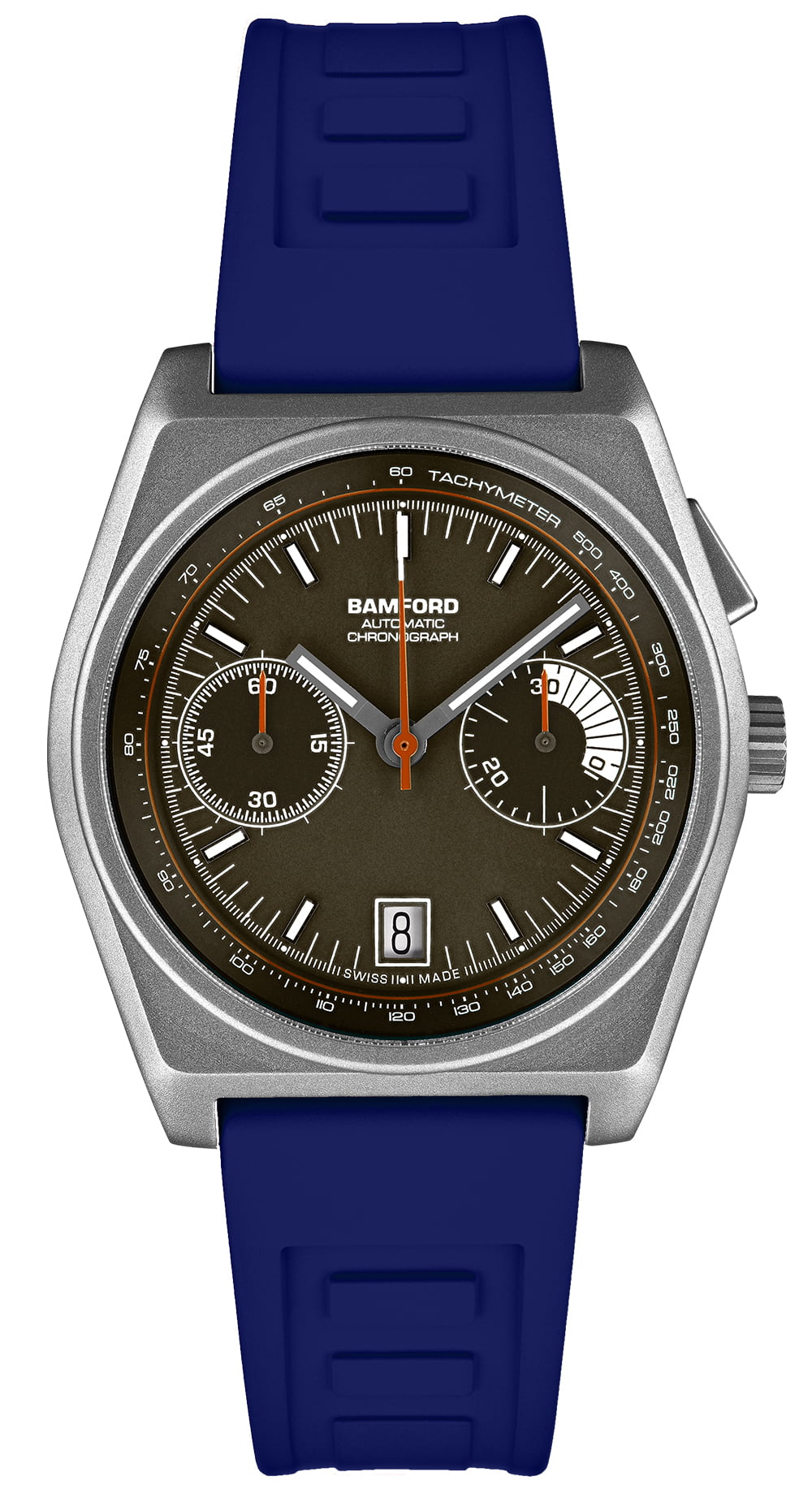 Bamford Titanium B347 - Brown/Flame Orange | Bamford London