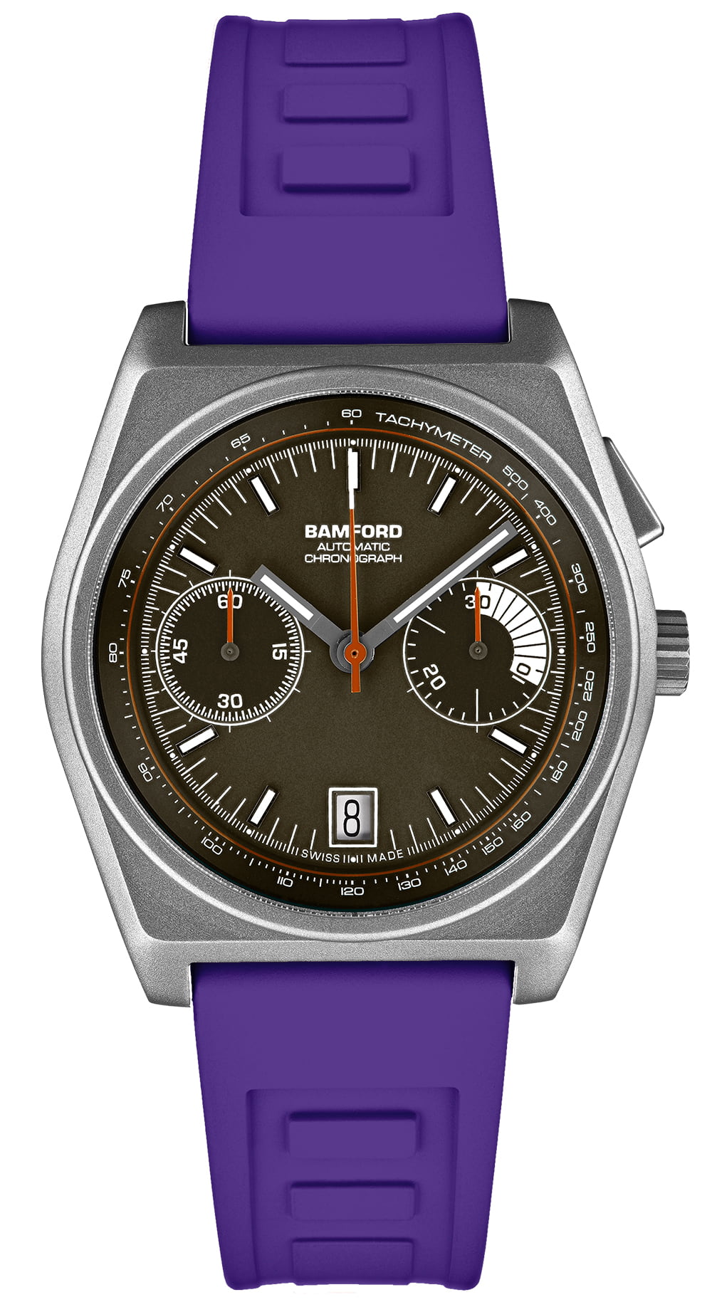 Bamford Titanium B347 - Brown/Flame Orange | Bamford London