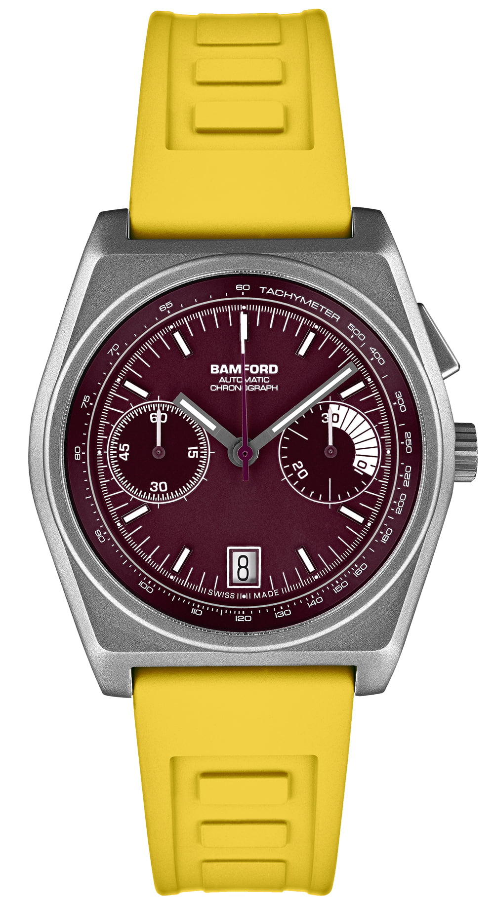 Bamford Titanium B347 - Claret/White