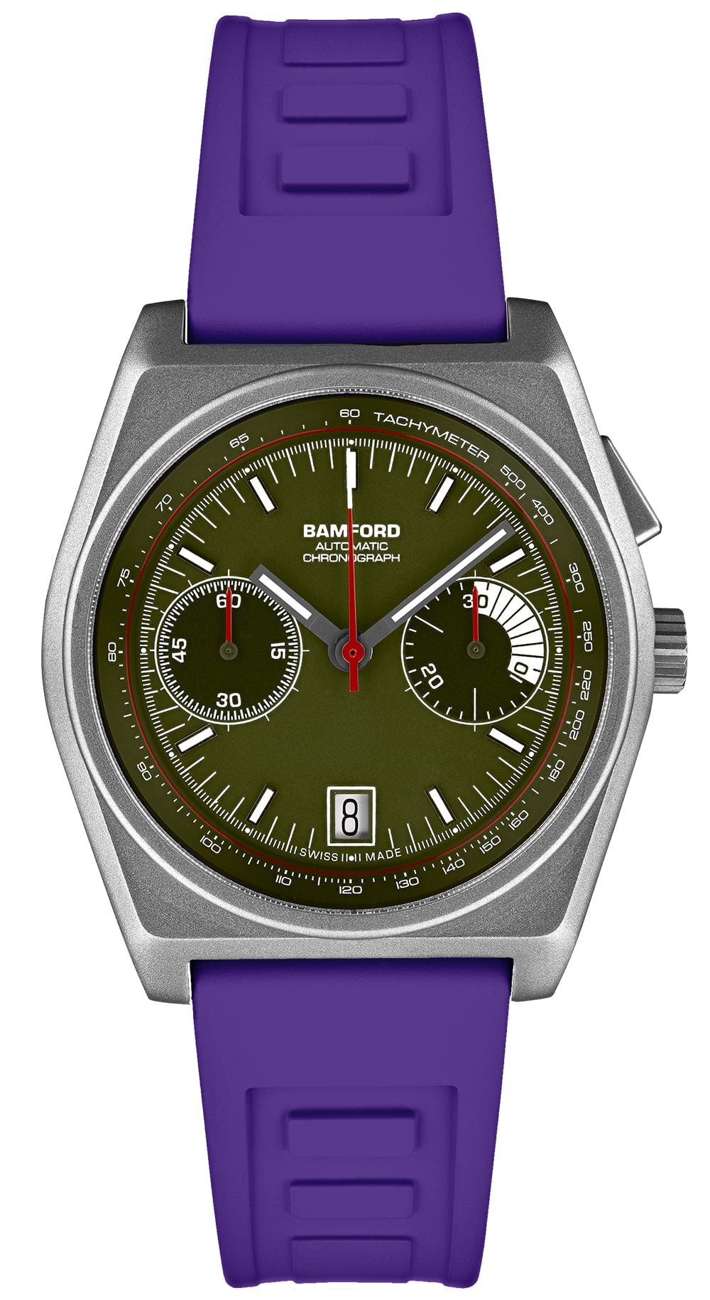 Bamford Titanium B347 - Winter Green/Red