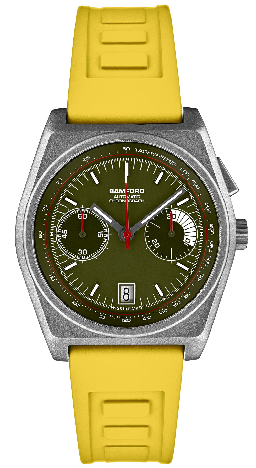 Bamford Titanium B347 - Winter Green/Red
