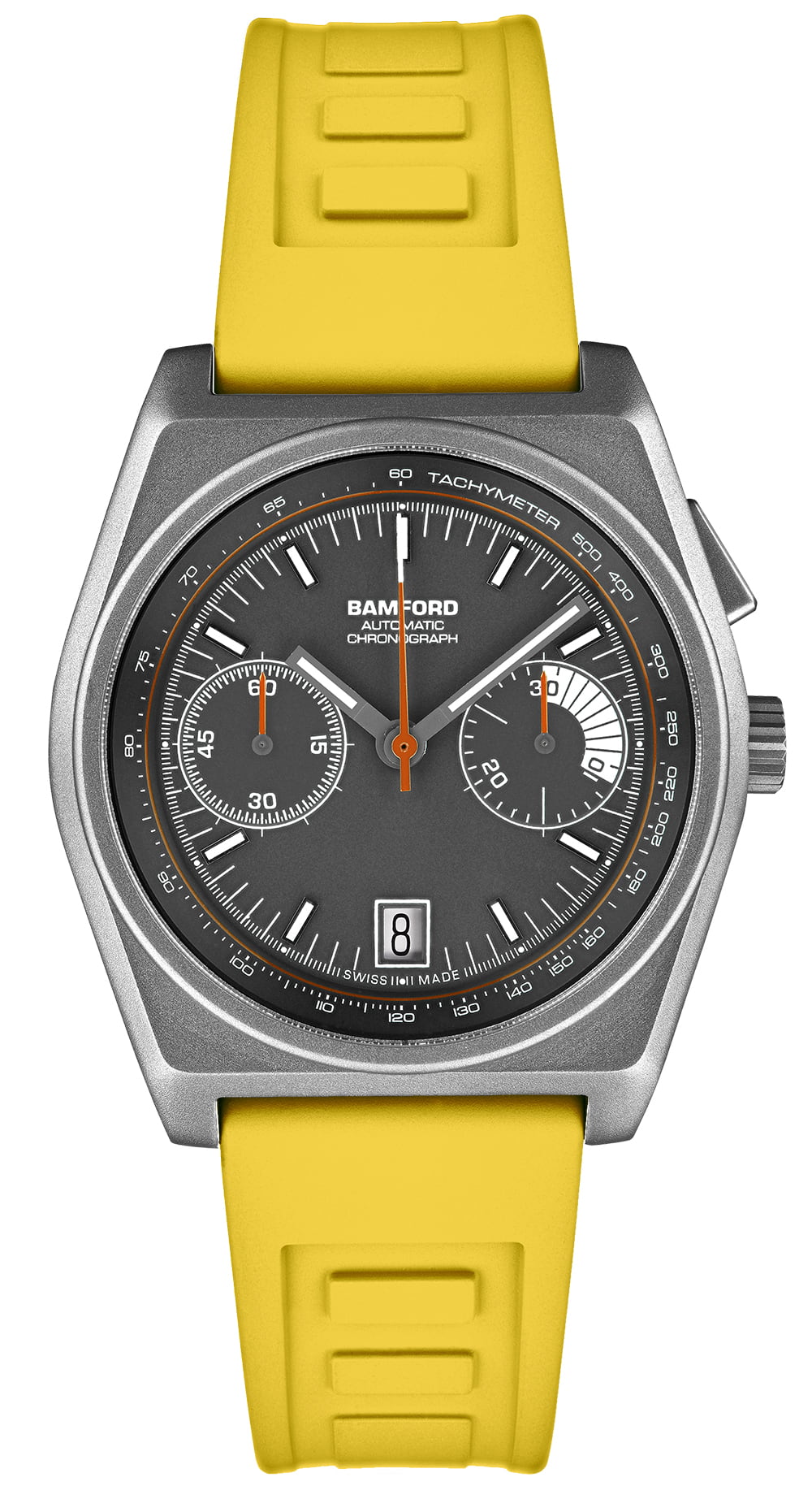 Bamford Titanium B347 - Grey/White/Flame Orange