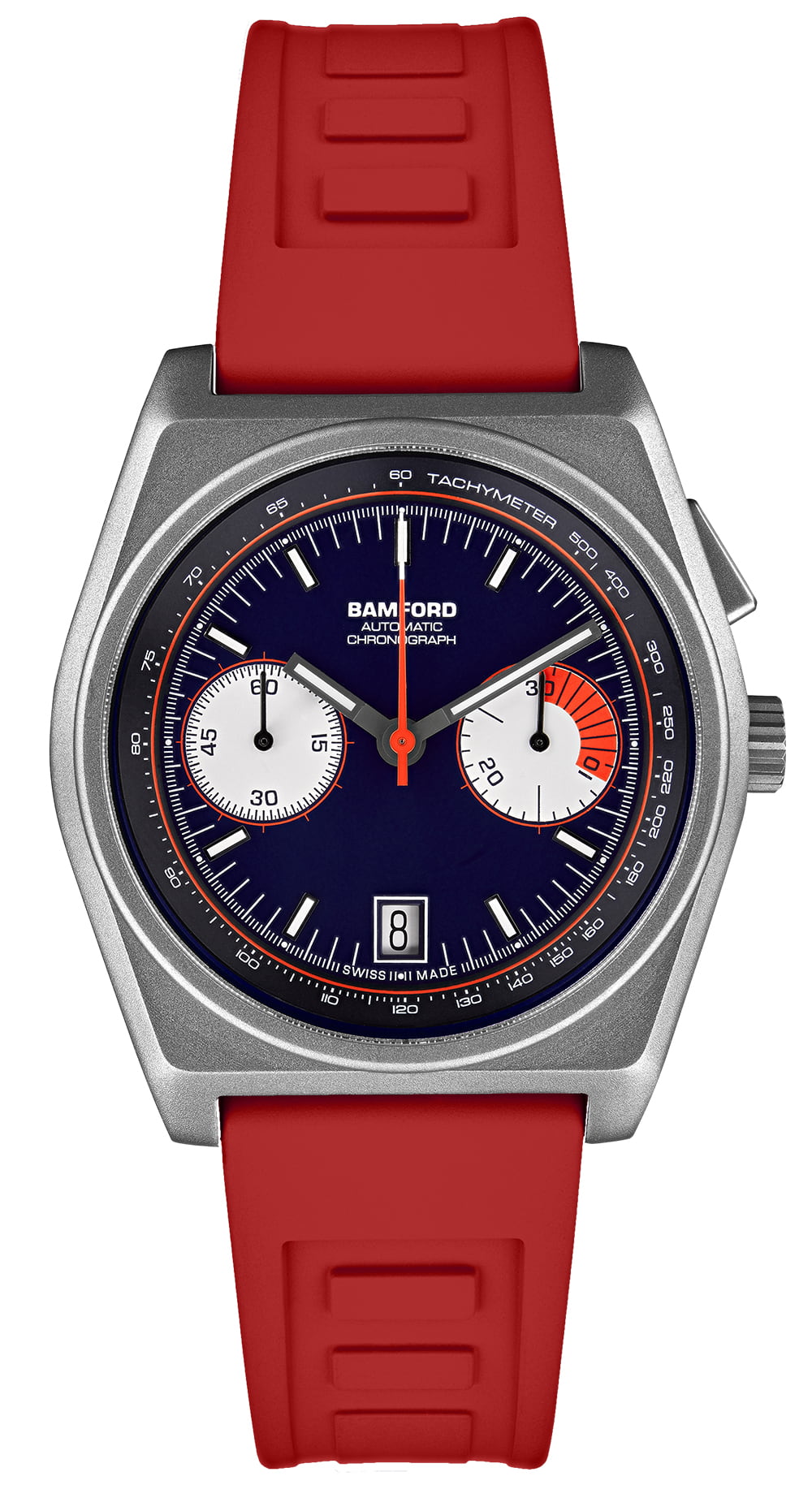 Bamford Titanium B347 - Navy Blue/Flame Orange