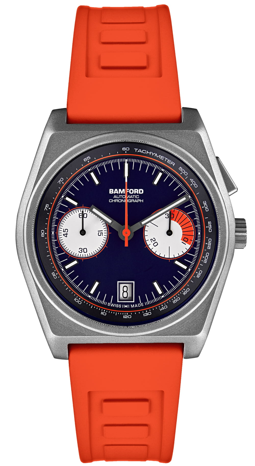 Bamford Titanium B347 - Navy Blue/Flame Orange