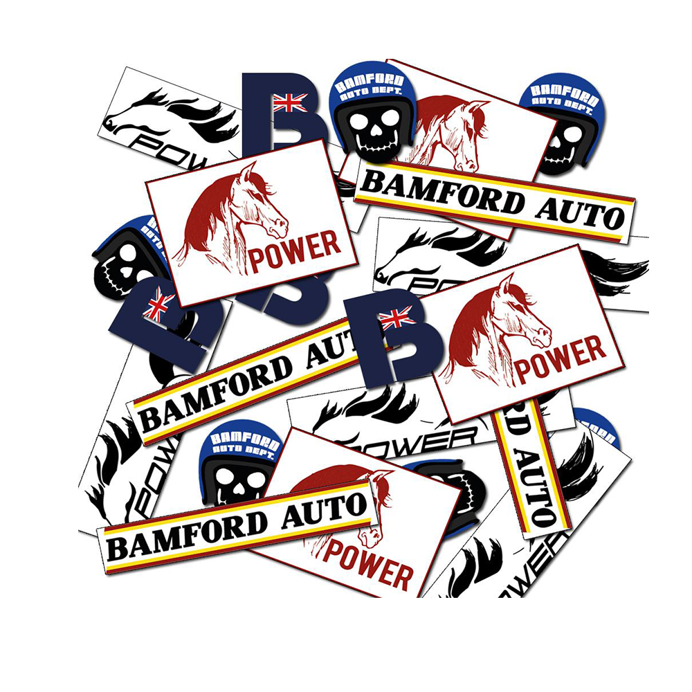 Bamford Stickers Full-Set 2 [Pack-6]