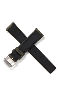 20mm Cordura Strap - Khaki with Black Stitch
